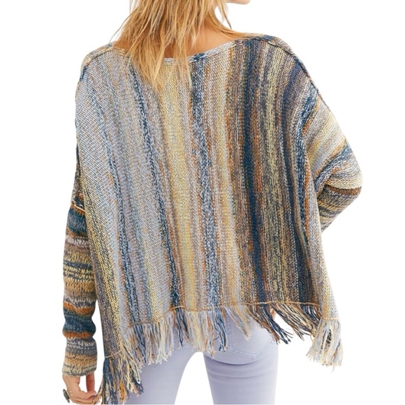 Free People Radiate Pullover Fringe Sweater - Picture 2 of 7